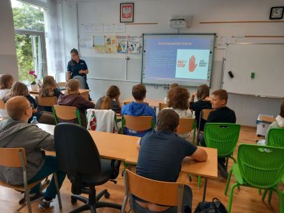 Spotkanie z policjantem