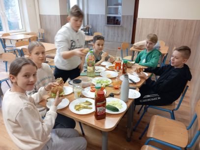 Tłusty czwartek w kl.V 