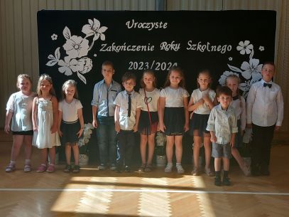 Uroczyste zakończenie roku szkolnego 2023/2024👩‍🎓👨‍🎓