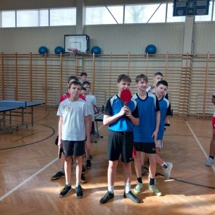 Gminny turniej tenisa stołowego